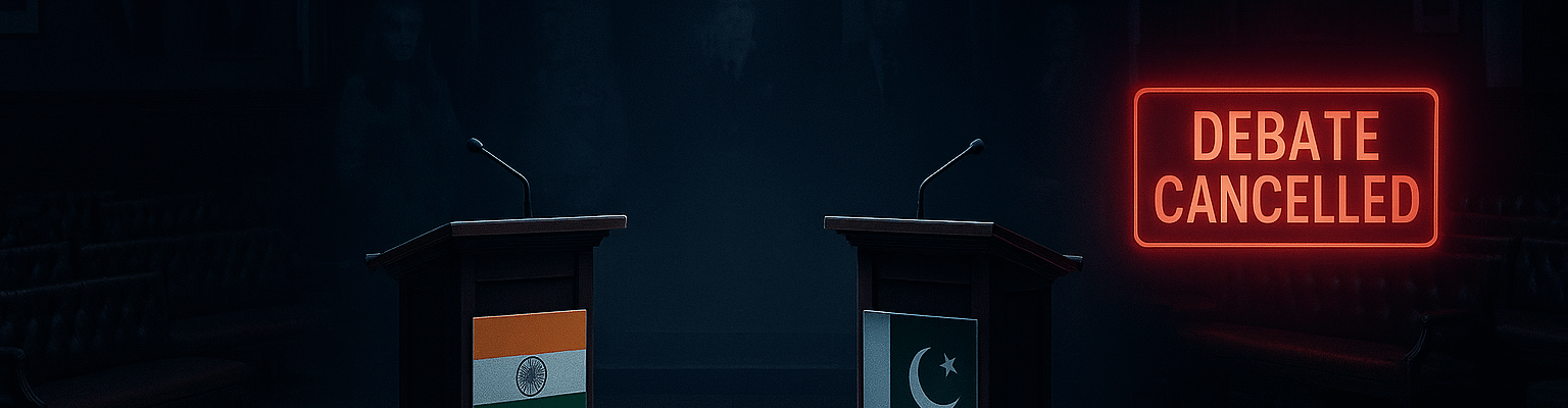 No-Show at Oxford Union debate