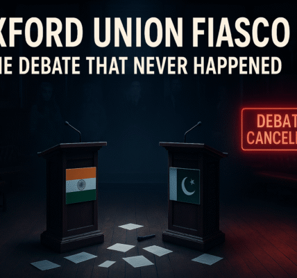 No-Show at Oxford Union debate