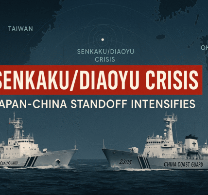 Diaoyu/Senkaku Crisis 2025: Chinese Coast Guard Escalation Sparks Japan–China Standoff and Boosts Takaichi’s Rise 4 Senkaku crisis