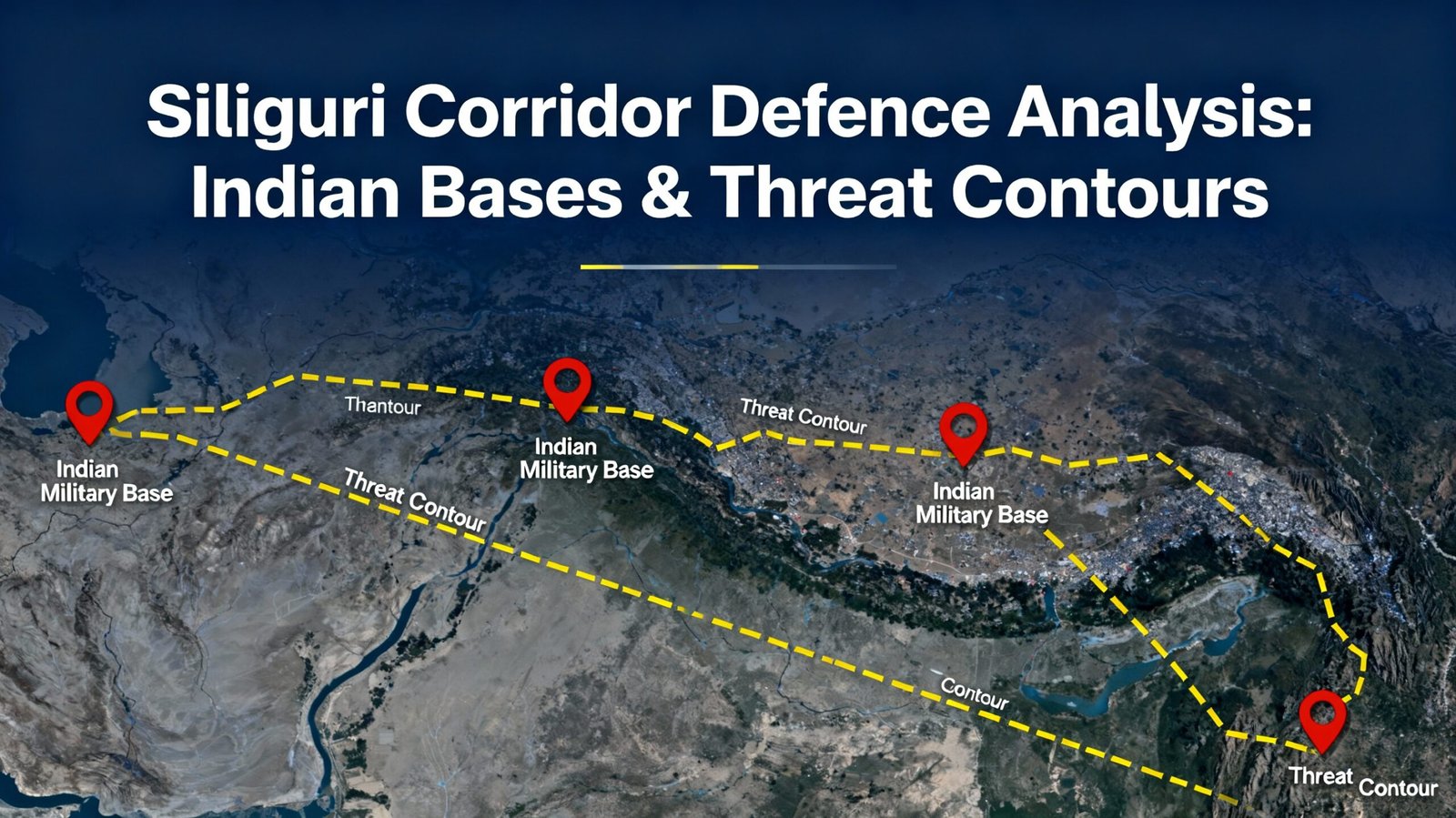 Siliguri Corridor on High Alert