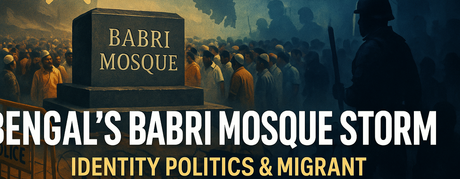 Babri Masjid Bengal Row: How Humayun Kabir’s Move Is Fueling Communal Tension, Vote Polarisation and Identity Politics Ahead of 2026 1 babri masjid bengal