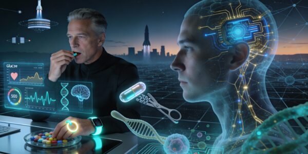 Biohacking Billionaires 2025: Inside Tech Titans’ $100M Race for Immortality, Brain Chips & Anti-Aging Secrets 2 biohacking billionaires 2025