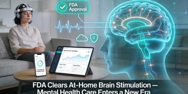 FDA Approves At-Home Brain Stimulation for Depression — A Breakthrough That Could Disrupt Mental Health Care 1 Brain Stimulation for Depression