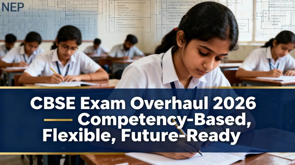 CBSE 2026 Exam Reform Ever: 50% Competency-Based Questions From 2026 2 cbse 2026 exam update