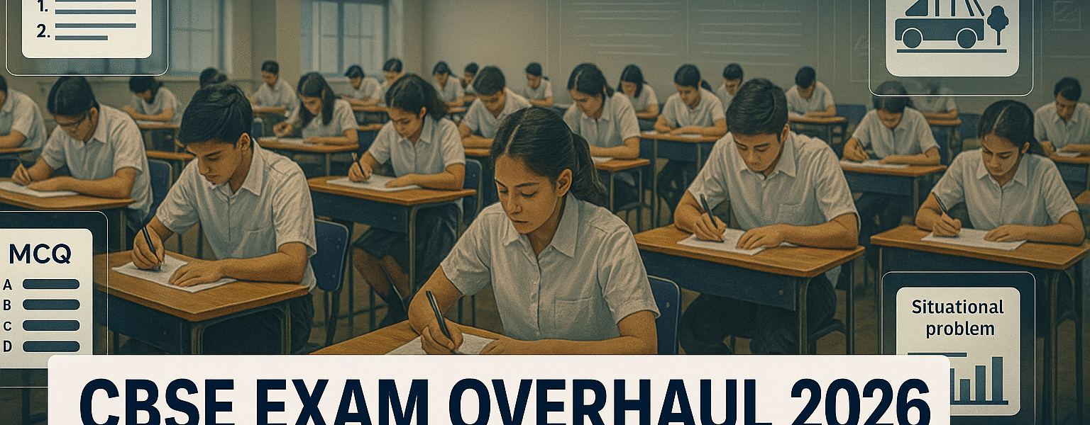 CBSE 2026 Exam Reform Ever: 50% Competency-Based Questions From 2026 1 cbse 2026 exam update