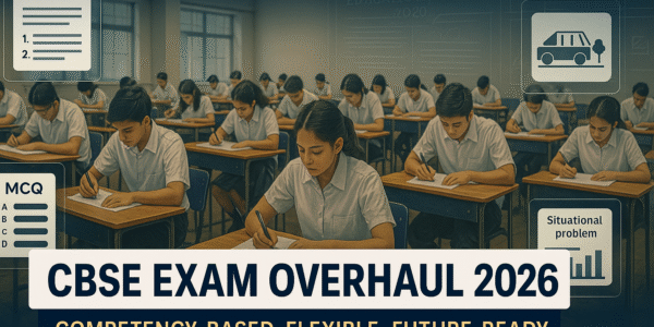 CBSE 2026 Exam Reform Ever: 50% Competency-Based Questions From 2026 3 cbse 2026 exam update