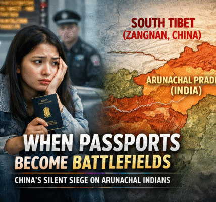 China’s detention of Arunachal Indians at airports exposes a silent geopolitical war using stapled visas, passport invalidation, and civilian humiliation. 4 china arunachal
