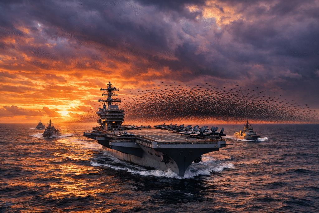 100 Hidden Iran drone swarm: Can ‘Kamikaze’ Swarm Blind the USS Abraham Lincoln? 2 Iran drone swarm