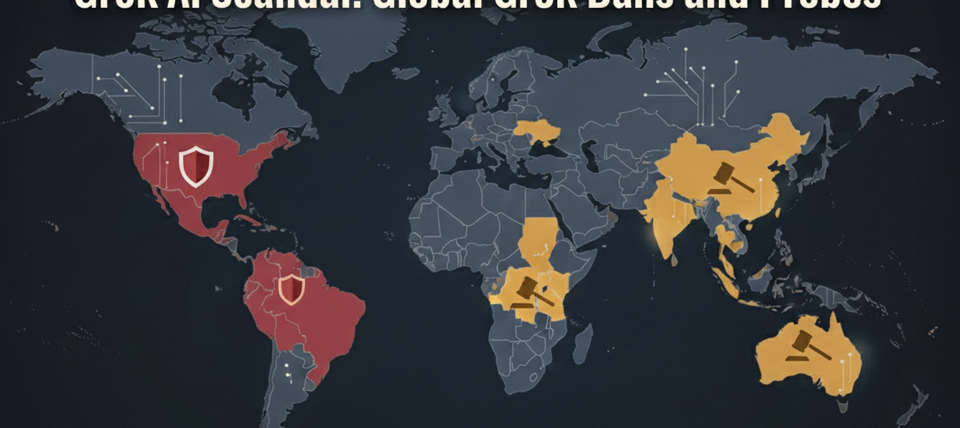 Grok AI Scandal Global Grok Bans and Probes