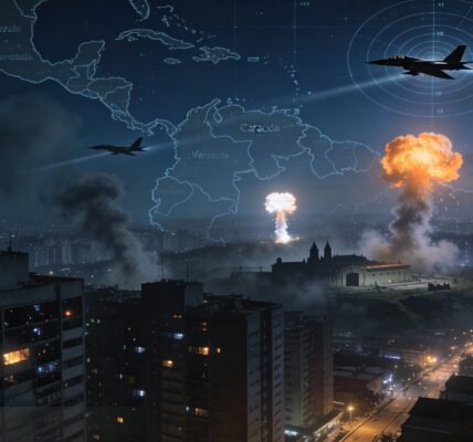 US Strikes Venezuela, Claims Capture of President Nicolás Maduro as Caracas Rocked by Explosions 4 US Strikes Venezuela