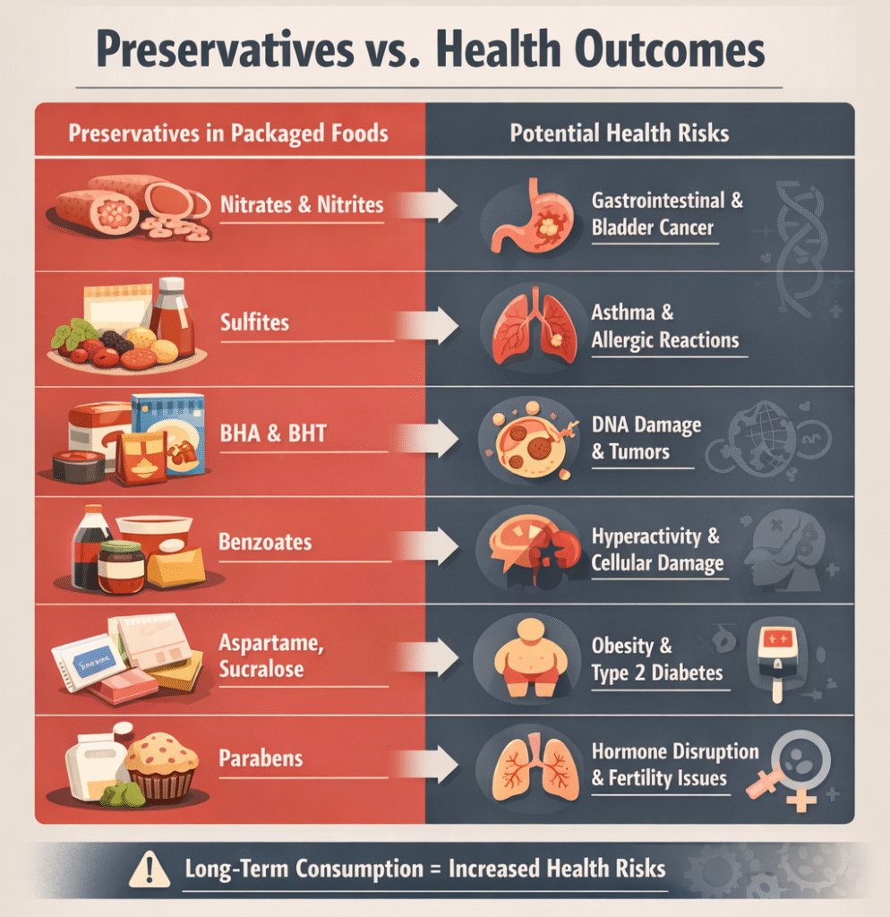 Food preservatives health risks