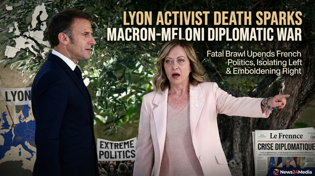 Emmanuel Macron vs. Giorgia Meloni