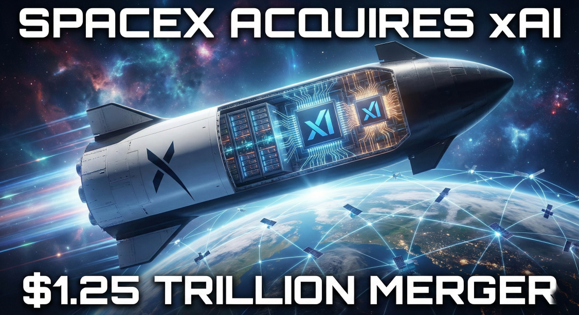 SpaceX-xAI Merger in a historic $1.25 trillion deal