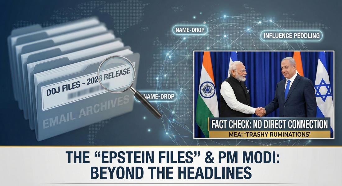 PM Modi in Epstein Files: Fact-Checking the 2026 Document Release