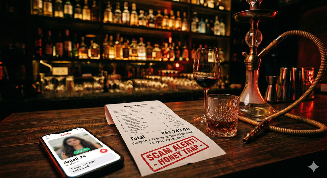 Tinder date scam in India