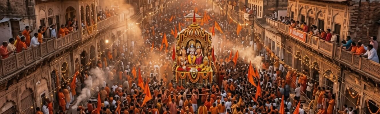 Ram Navami 2026 | Sri Ram's Civilisational Legacy | Kolkata Howrah Shobha Yatra | News24Media 15 Ram Navami 2026