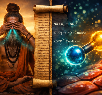 Prana Shakti & Nitric Oxide: Where Ancient Mastery Meets Nobel-Winning Science 4 Prana Shakti & Nitric Oxide