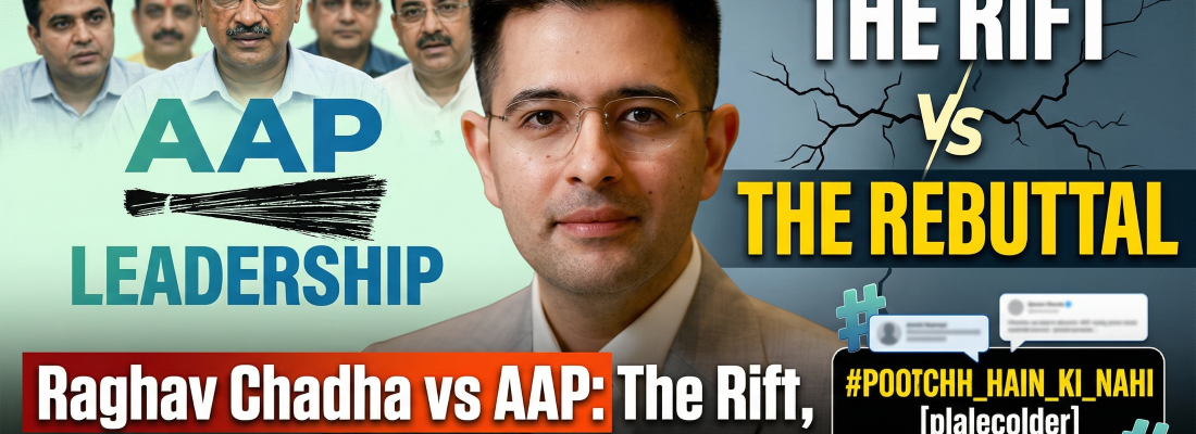 Raghav Chadha vs AAP