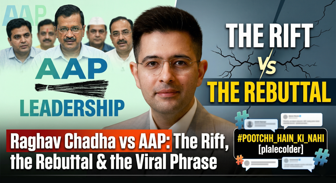 Raghav Chadha vs AAP