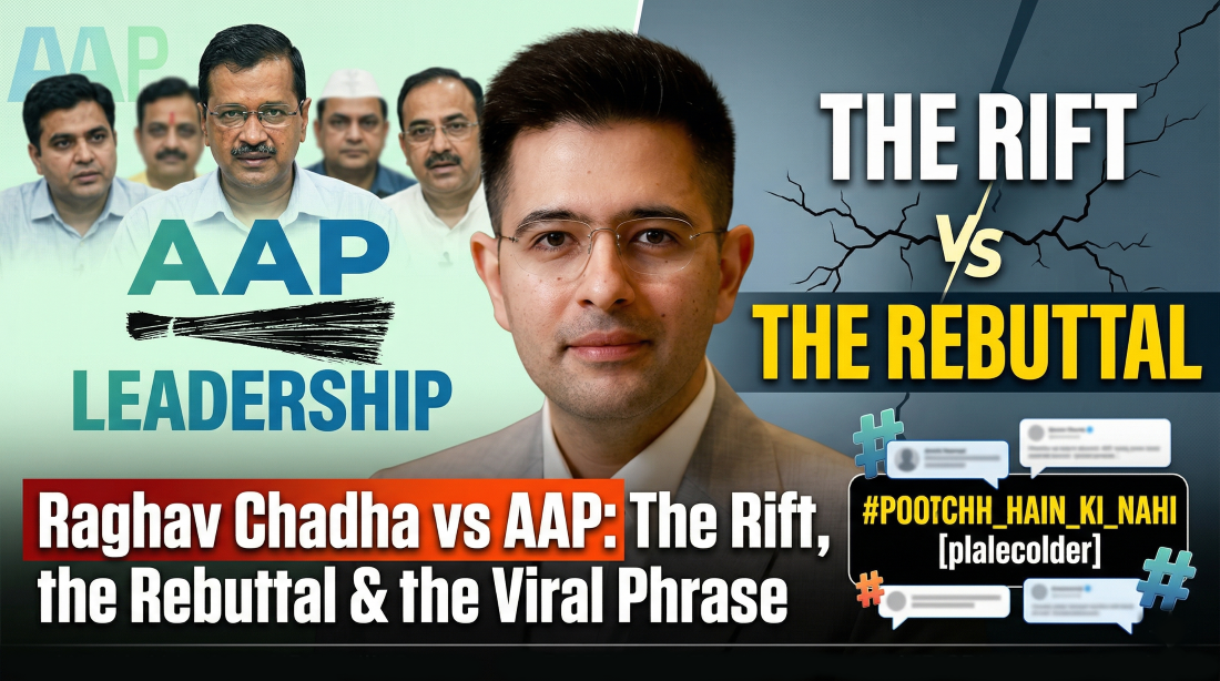 Raghav Chadha vs AAP