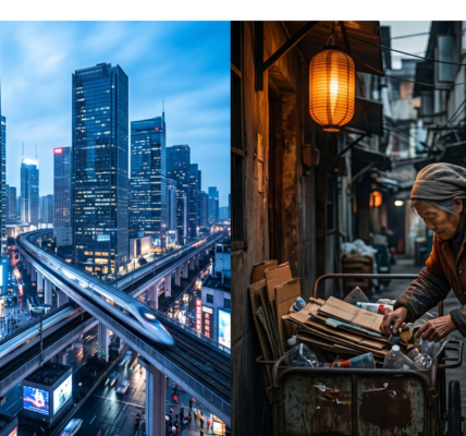 China Poverty vs Propaganda