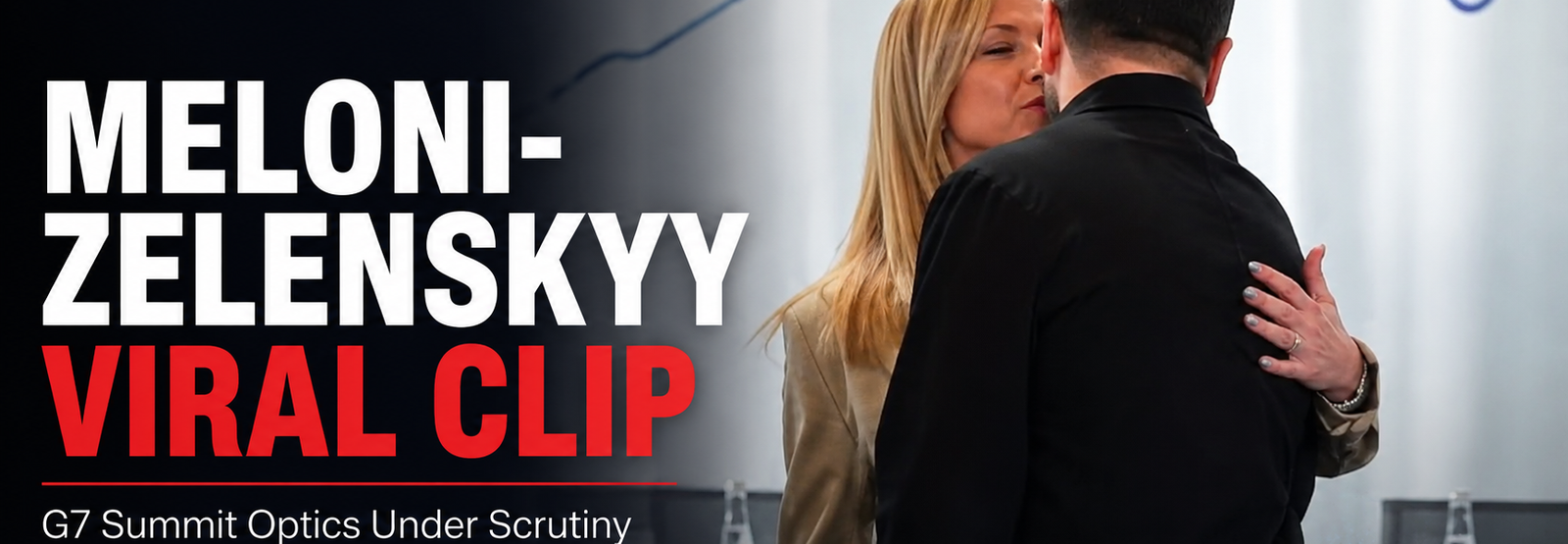 Giorgia Meloni's G7 Body Language Goes Viral
