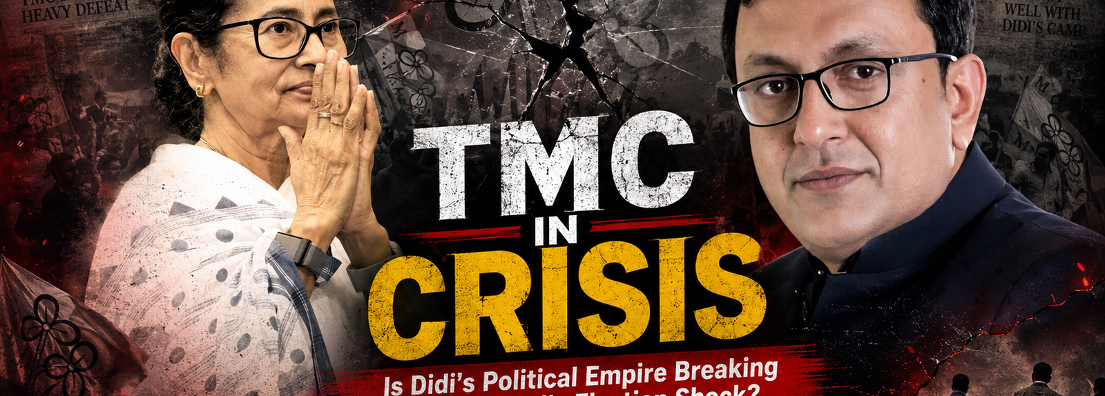 TMC Crisis 2026: Is Mamata Banerjee's Political Empire Collapsing? 1 TMC Crisis 2026