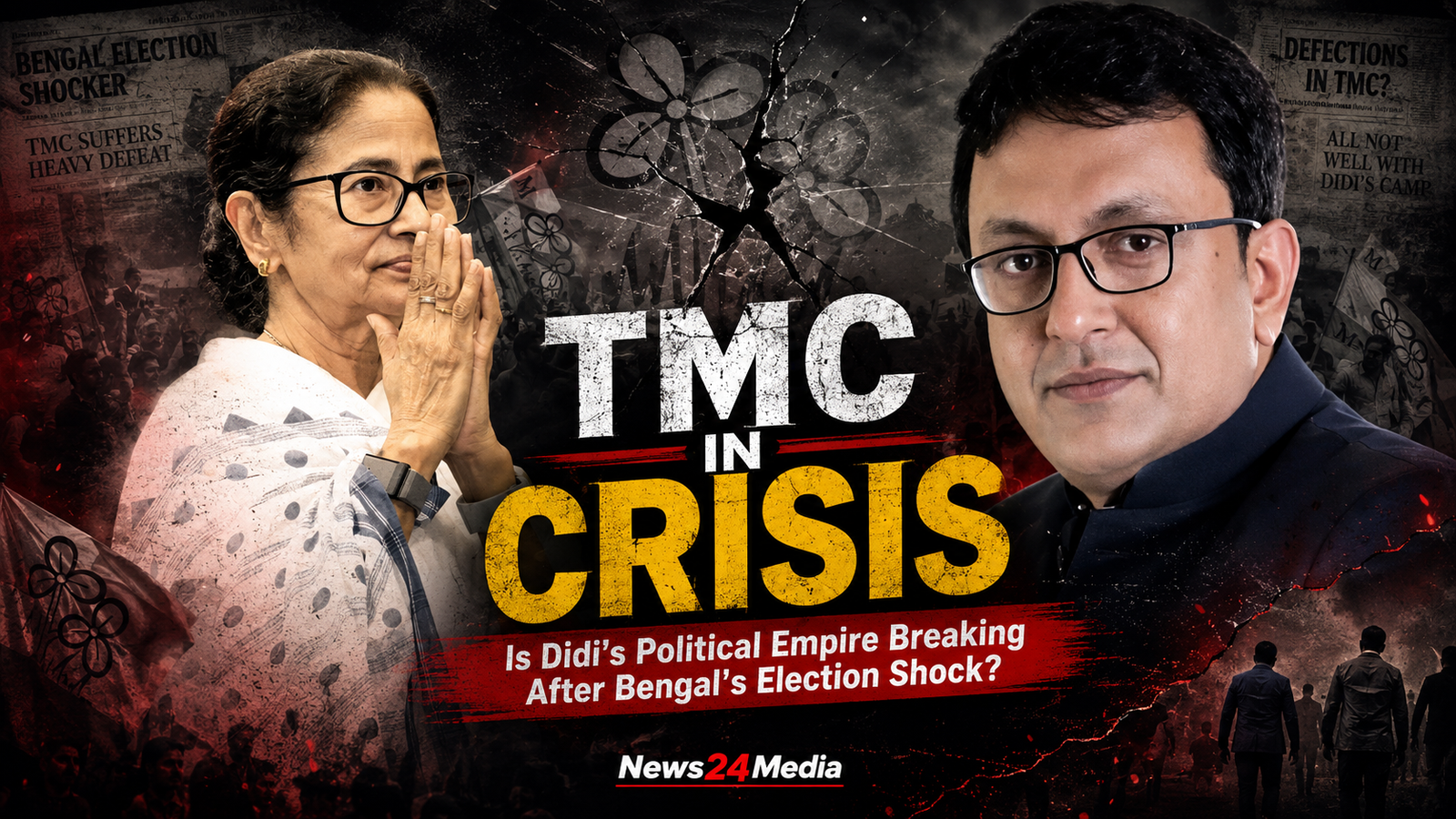 TMC Crisis 2026: Is Mamata Banerjee's Political Empire Collapsing? 5 TMC Crisis 2026