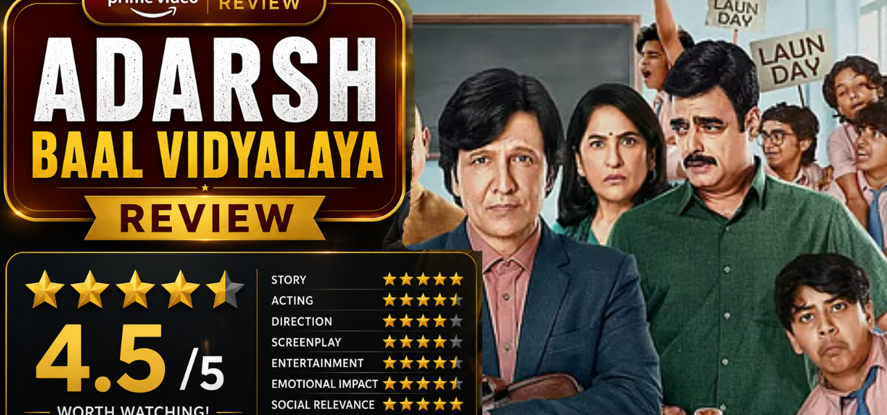 Adarsh Baal Vidyalaya Review: A Powerful, Heartwarming Drama—Is It Really Worth Watching? 1 Adarsh Baal Vidyalaya Review