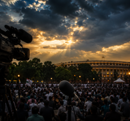 Jantar Mantar Protest: The Narrative War Behind India's Biggest Political Drama 1 Jantar Mantar protest Spectacle