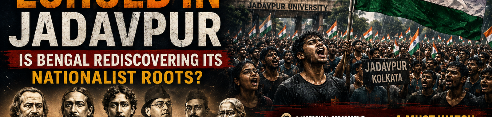 Historic Vande Mataram Moment in Jadavpur: Is Bengal Reclaiming Its Nationalist Pride? 15 Vande Mataram in jadavpur