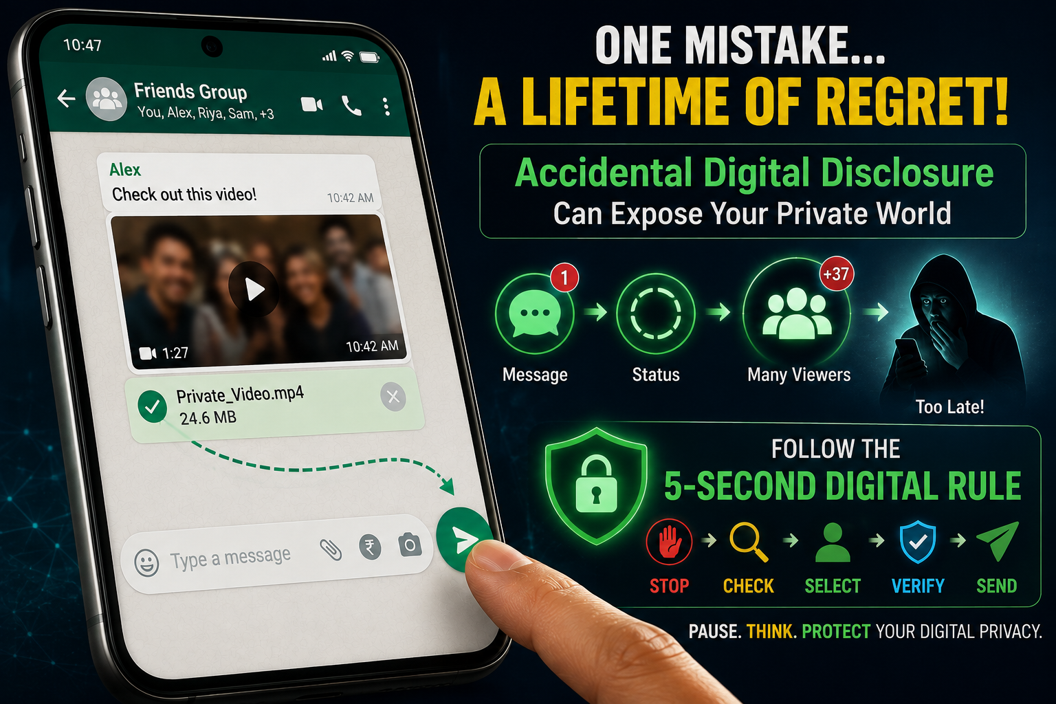 One Wrong Tap and Private Life Public — Digital Privacy Alert | News24Media 6 digital privacy