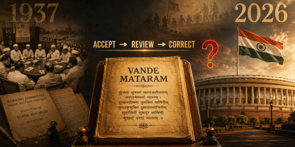 Vande Mataram Row: Why Should the 1937 Two-Stanza Compromise Continue in 2026? 1 vande mataram