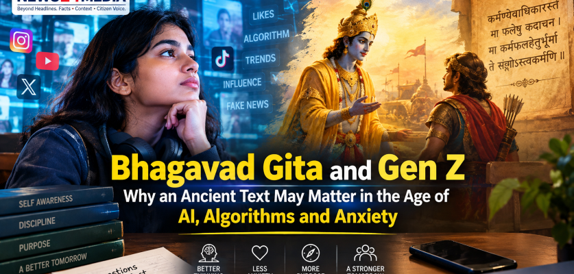 Bhagavad Gita and Gen Z: Why an Ancient Text May Matter in the Age of AI, Algorithms and Anxiety 15 Bhagavad Gita and Gen Z